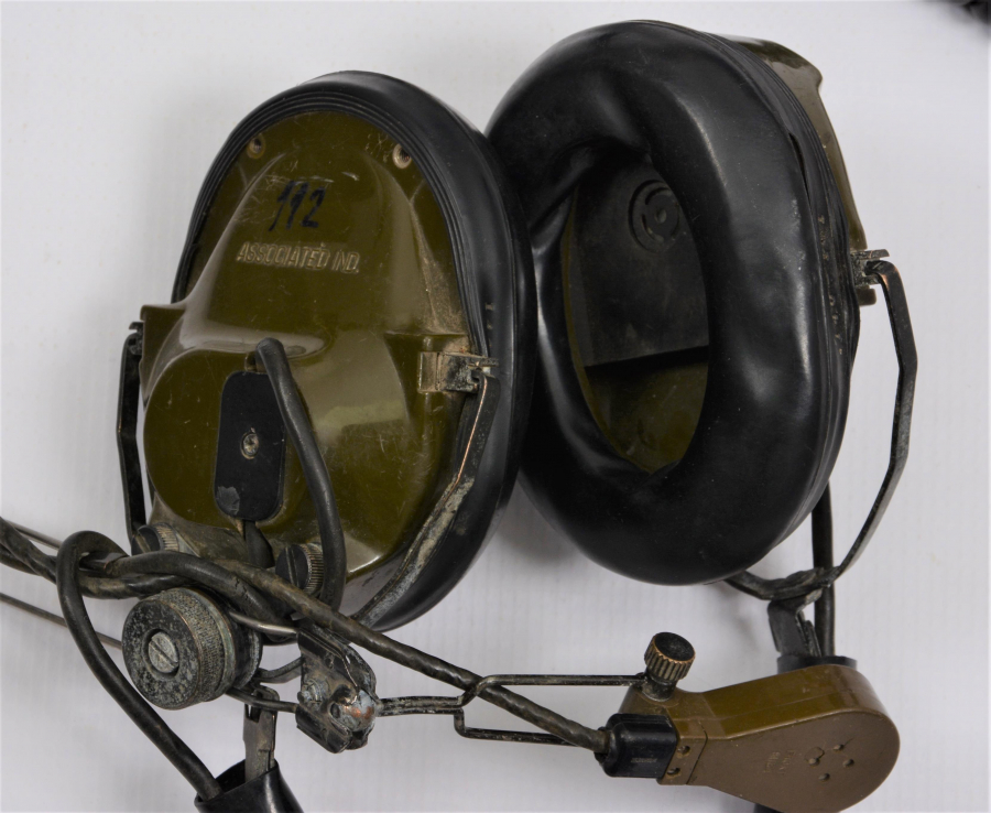 2. DÜNYA SAVAŞI PİLOT KULAKLIK VE MİKROFONU 