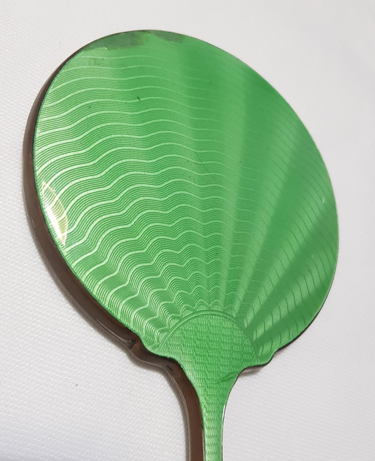 ART NOUVEAU MİNELİ EL AYNASI 