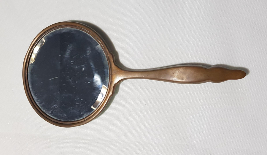 ART NOUVEAU MİNELİ EL AYNASI 