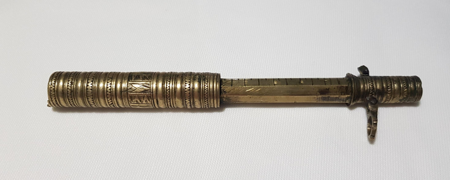 OSMANLI DÖNEMİ BRONZ BARUT ÖLÇEĞİ