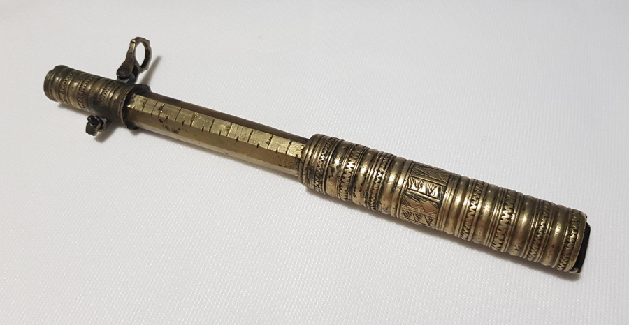 OSMANLI DÖNEMİ BRONZ BARUT ÖLÇEĞİ