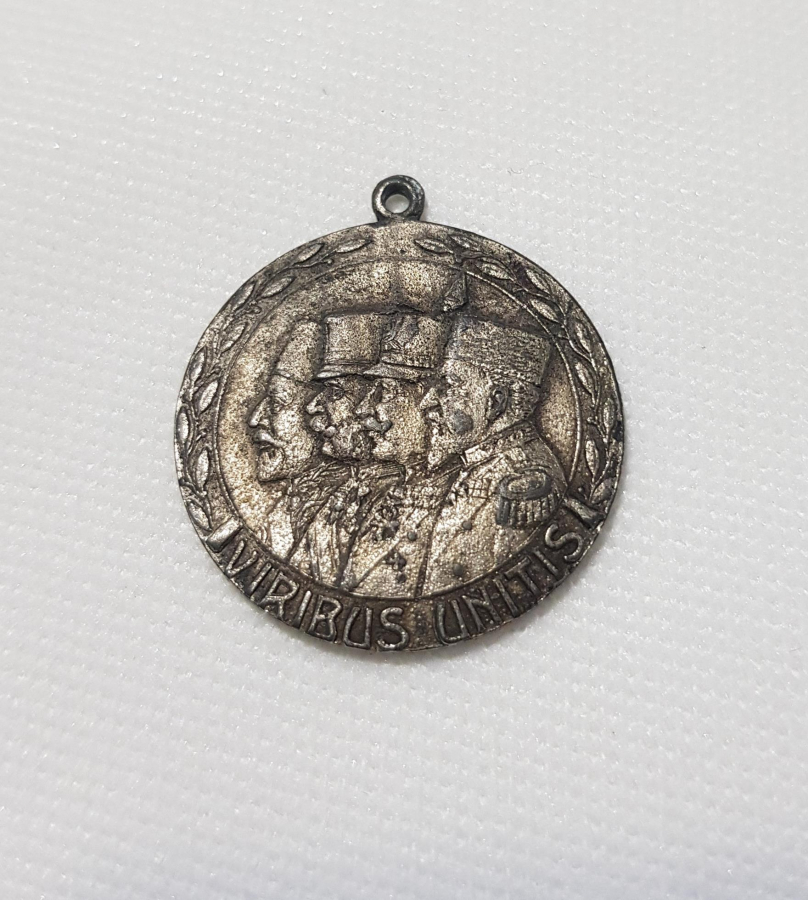 1. DÜNYA SAVAŞI LİDERLER TEMALI İTTİFAK MADALYA