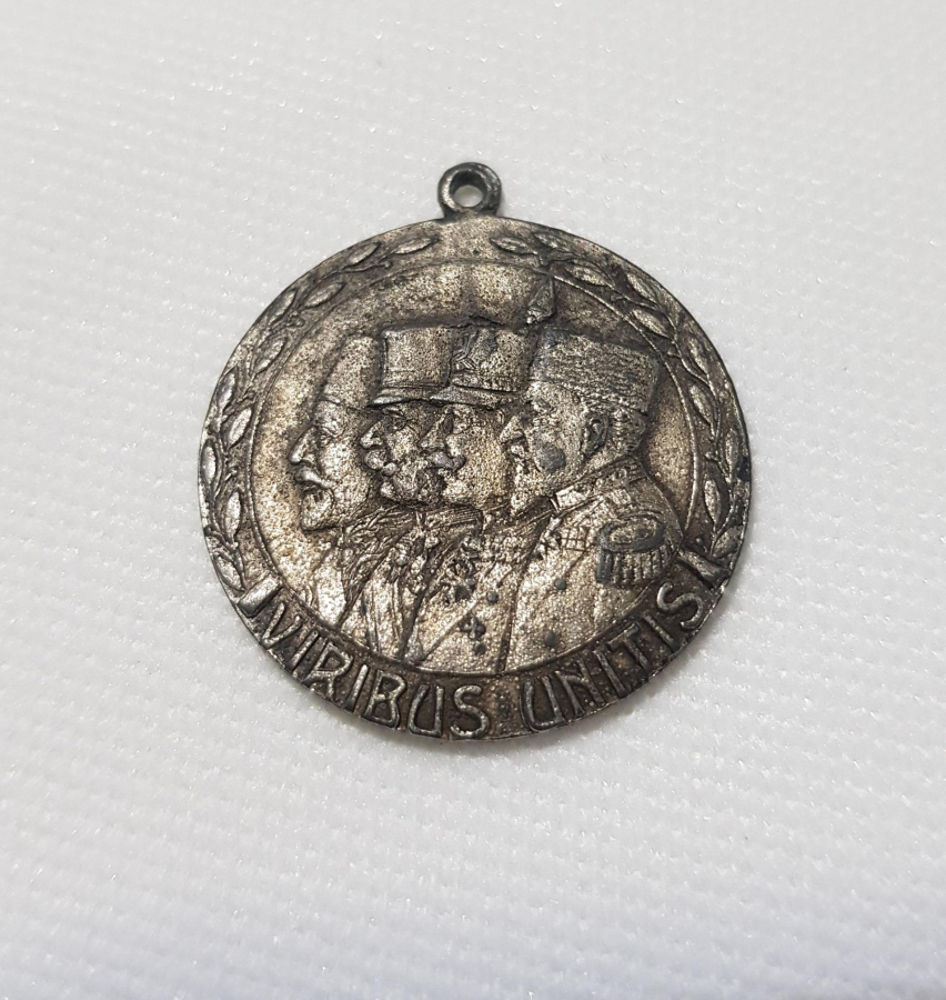 1. DÜNYA SAVAŞI LİDERLER TEMALI İTTİFAK MADALYA