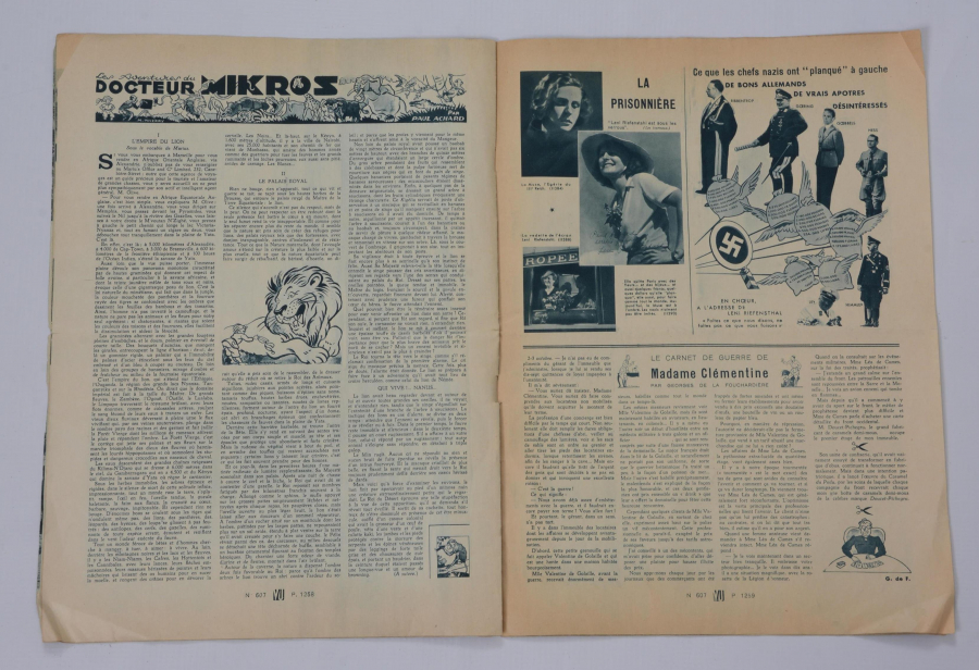 1 KASIM 1939 FRANSIZCA VU DERGİSİ TÜRKİYE ÖZEL SAYISI - NADİR 