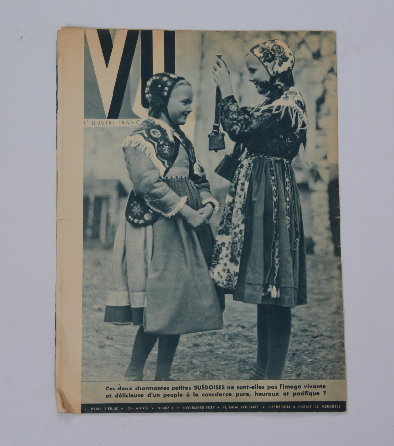 1 KASIM 1939 FRANSIZCA VU DERGİSİ TÜRKİYE ÖZEL SAYISI - NADİR 