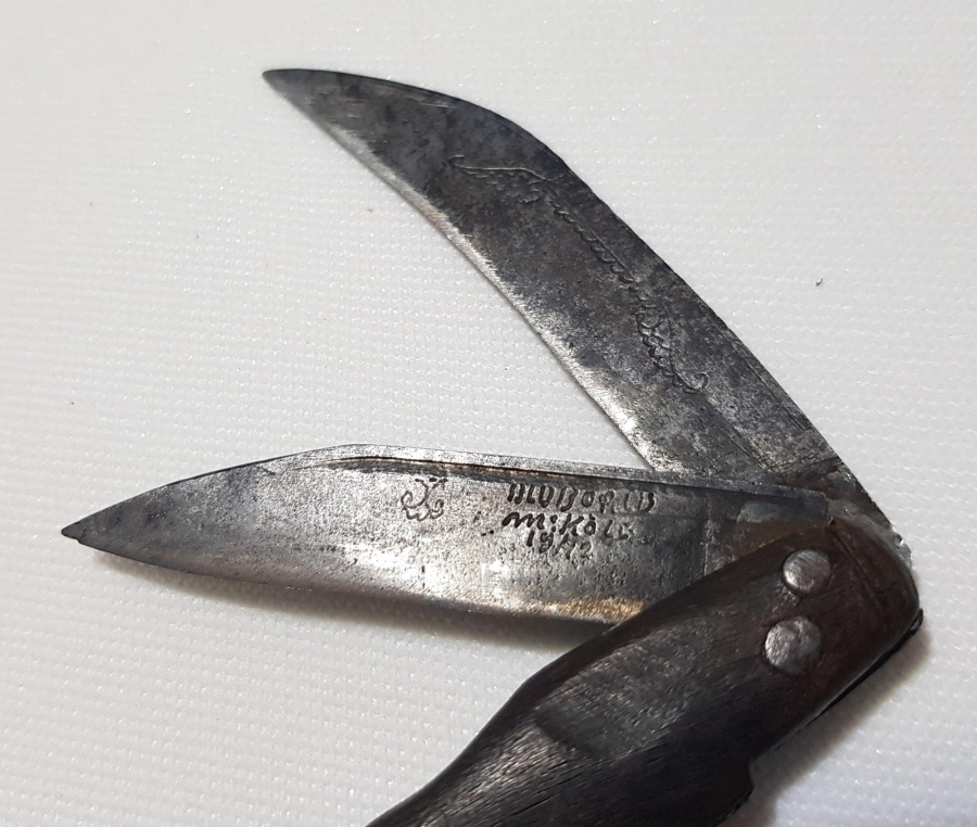 1942 ULUBORLU YAPIMI FARKLI FORMDA ÇAKI 