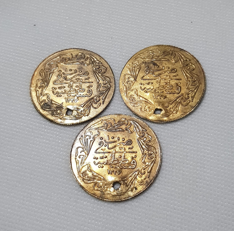 Osmanli Konturmarkli Penez Personalized Items Money