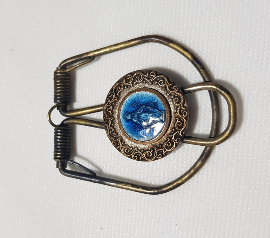 HAZRETİ MERYEM TEMALI MİNELİ KAĞIT KISKACI