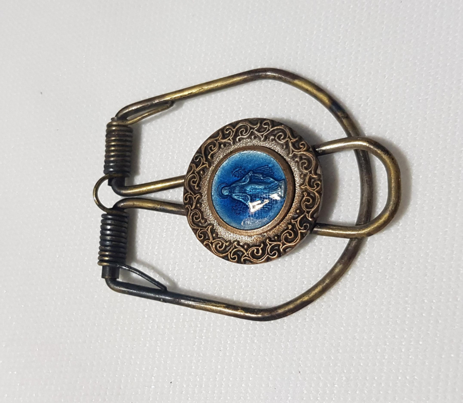 HAZRETİ MERYEM TEMALI MİNELİ KAĞIT KISKACI