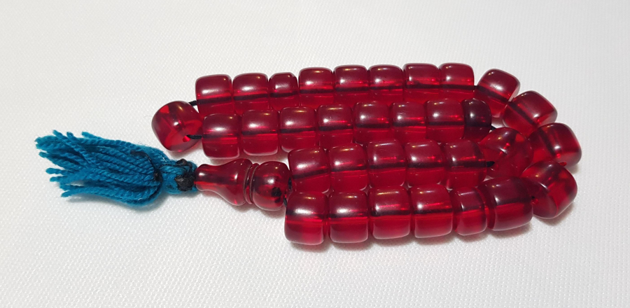 OSMANLI ATEŞ KEHRİBARI TESBİH 