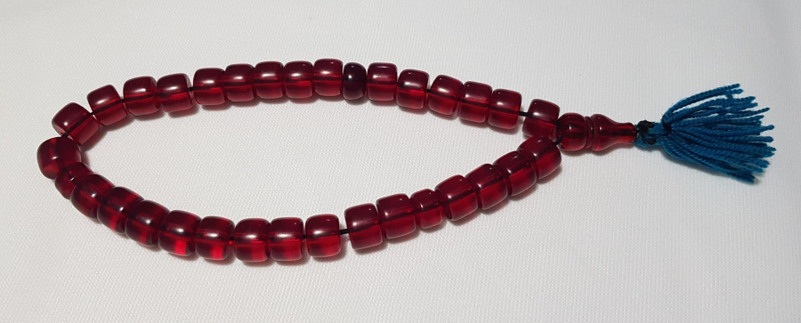 OSMANLI ATEŞ KEHRİBARI TESBİH 