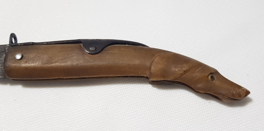 OSMANLI DÖNEMİ 1876 TARİHLİ RUMCA AYVALIK YAZILI NADİR ÇAKI