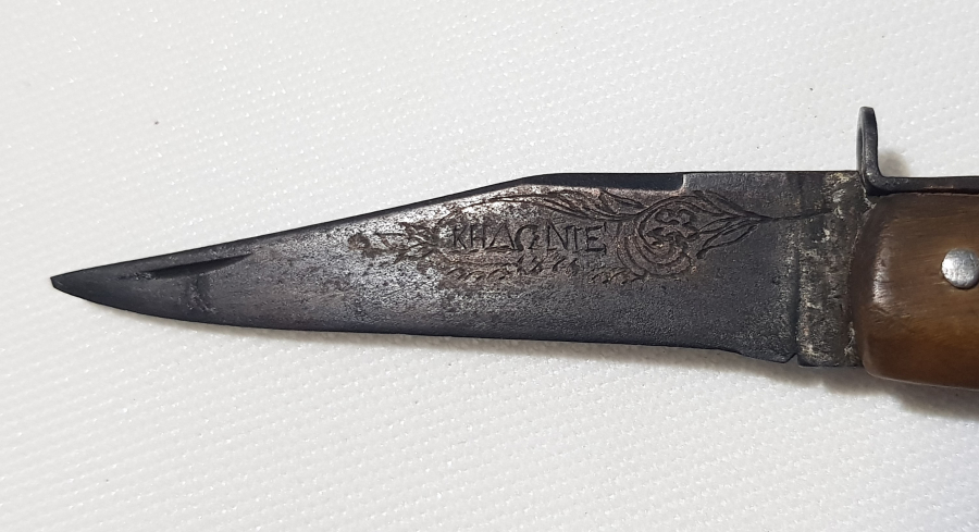 OSMANLI DÖNEMİ 1876 TARİHLİ RUMCA AYVALIK YAZILI NADİR ÇAKI