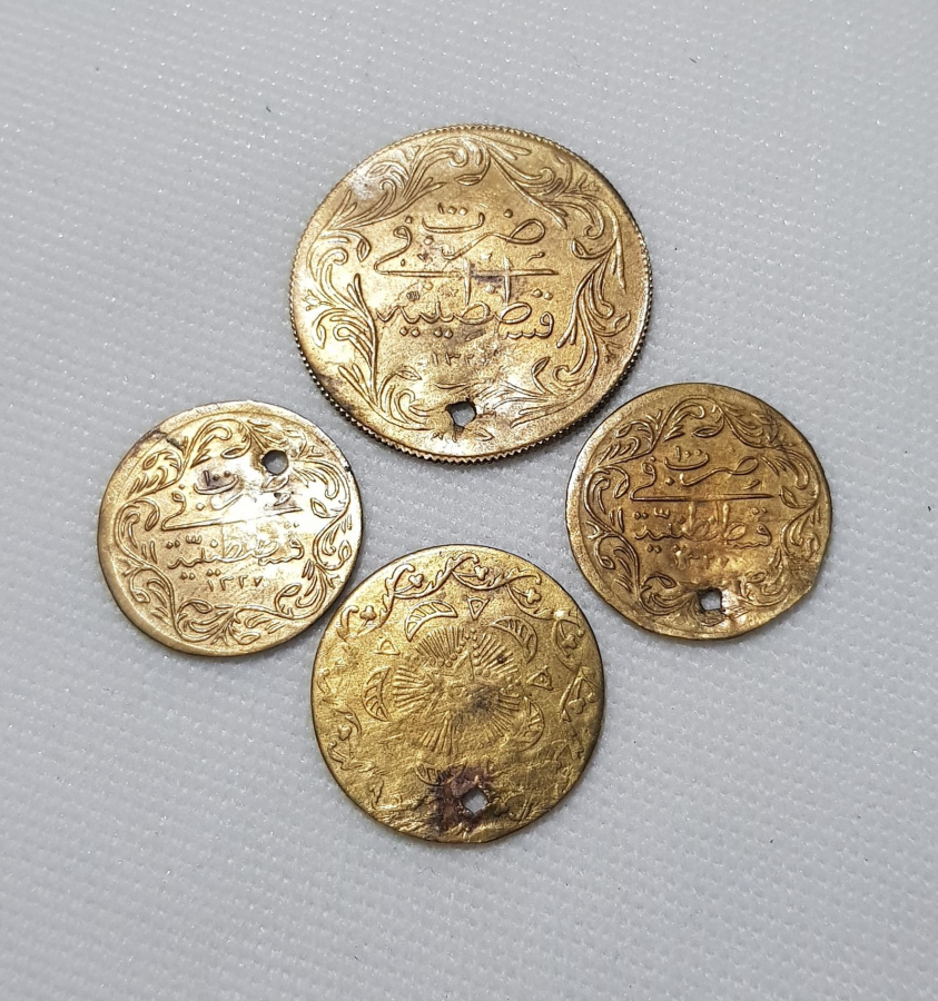 OSMANLI DÖNEMİ 4 ADET PENEZ