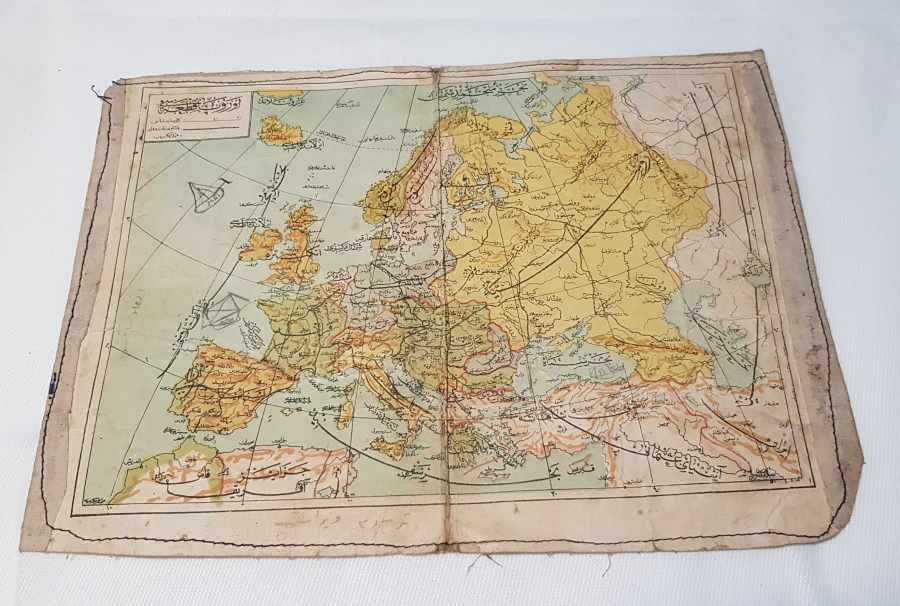 OSMANLICA BEZ HARİTA: AVRUPA KITASI 