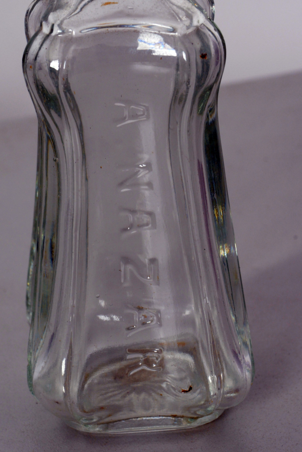 A NAZAR YAZILI CUMHURİYET BAŞI CAM ŞİŞE