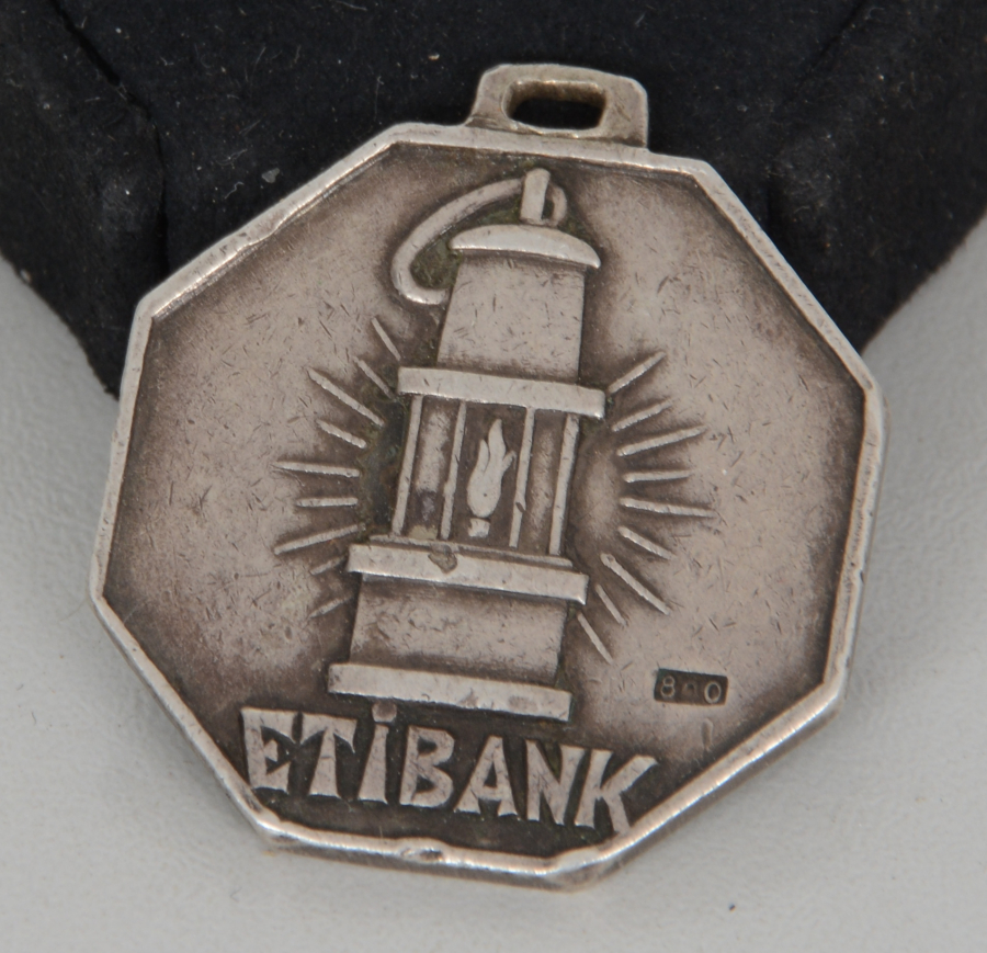 GÜMÜŞ ETİBANK MADALYON