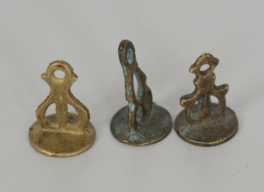 OSMANLI DÖNEMİ 3 ADET EL KAZIMA ŞAHIS MÜHRÜ