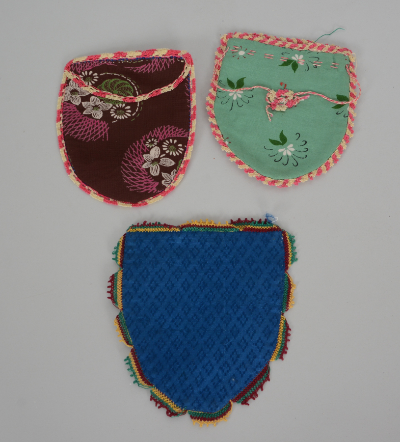 OSMANLI DÖNEMİ 3 ADET GELİN KESESİ