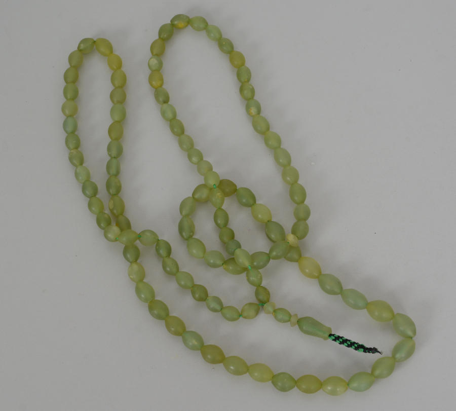 OSMANLI DÖNEMİ 99 LUK BÜYÜK BOY ŞAH MAKSUT TAŞINDAN ZİKİR TESBİHİ - NAMAZ TESBİHİ