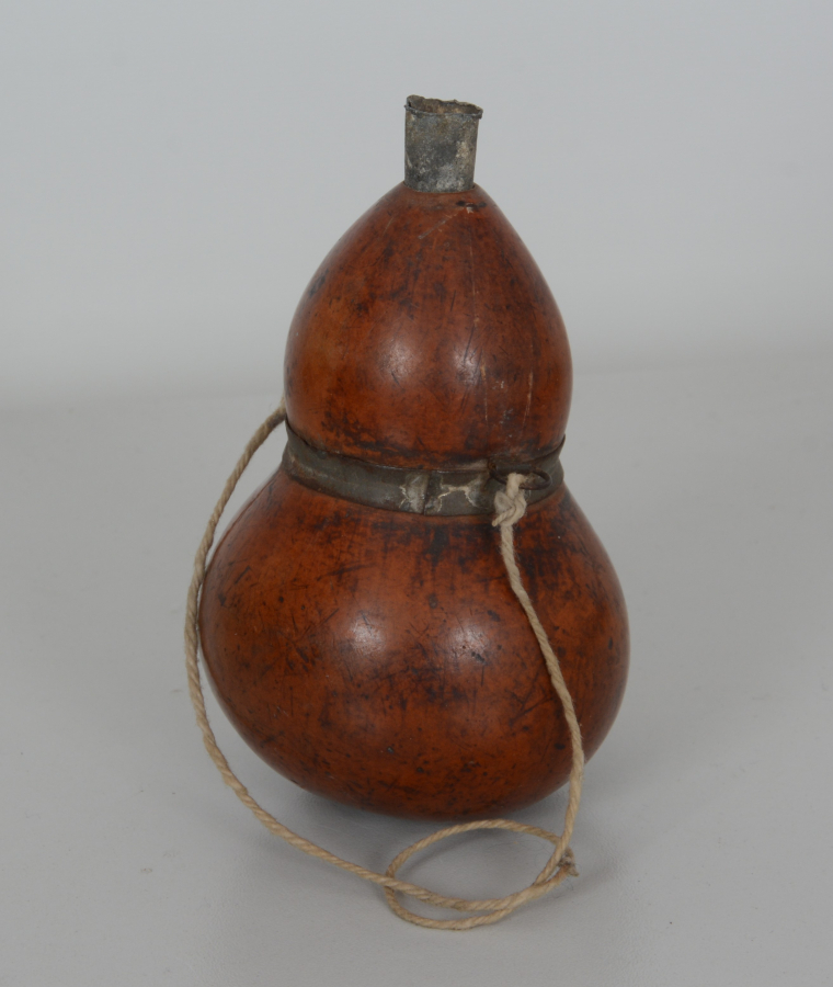 OSMANLI DÖNEMİ KABAKTAN YAPILMA BARUTLUK