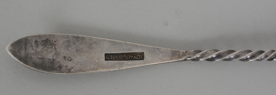 OSMANLI DÖNEMİ RUM USTA YAPIMI İZMİR İŞİ GÜMÜŞ KAŞIK