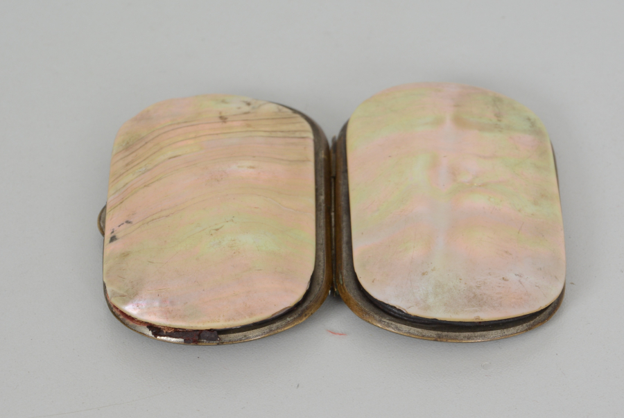 OSMANLI DÖNEMİ SEDEF İŞÇİLİKLİ BOZUK PARA CÜZDANI