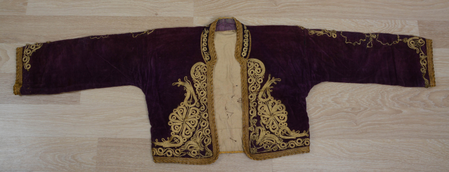 OSMANLI DÖNEMİ SIRMA İŞÇİLİKLİ GELİN CEPKENİ