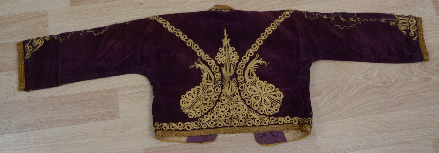 OSMANLI DÖNEMİ SIRMA İŞÇİLİKLİ GELİN CEPKENİ