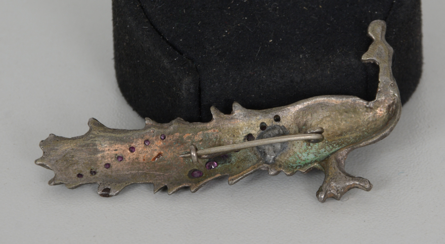 OSMANLI DÖNEMİ TAVUS KUŞU MODELİ ELMAS VE YAKUT TAŞLI BROŞ