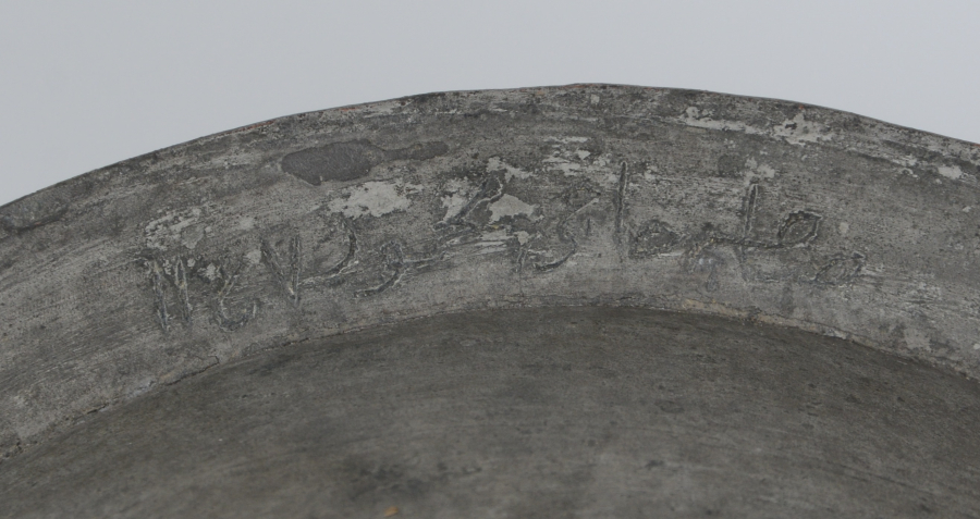 OSMANLI DÖNEMİ YAZILI BAKIR TABAK