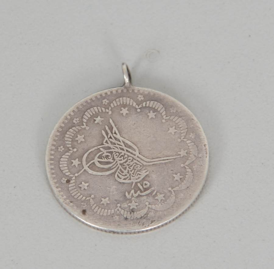 OSMANLI PARASI ÜZERİNE YAPILMIŞ TILSIM KOLYE