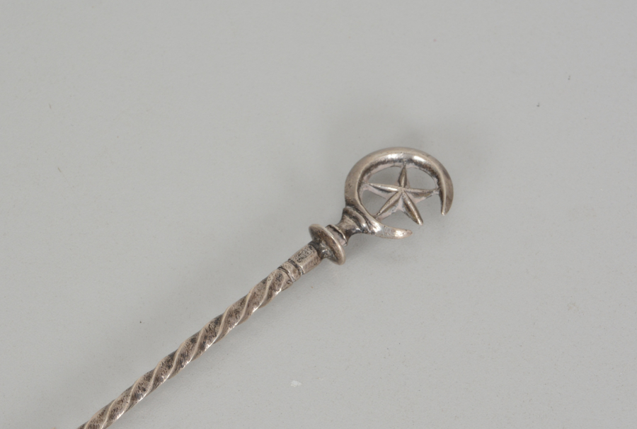 SAPI AY YILDIZLI GÜMÜŞ MACUN KAŞIĞI