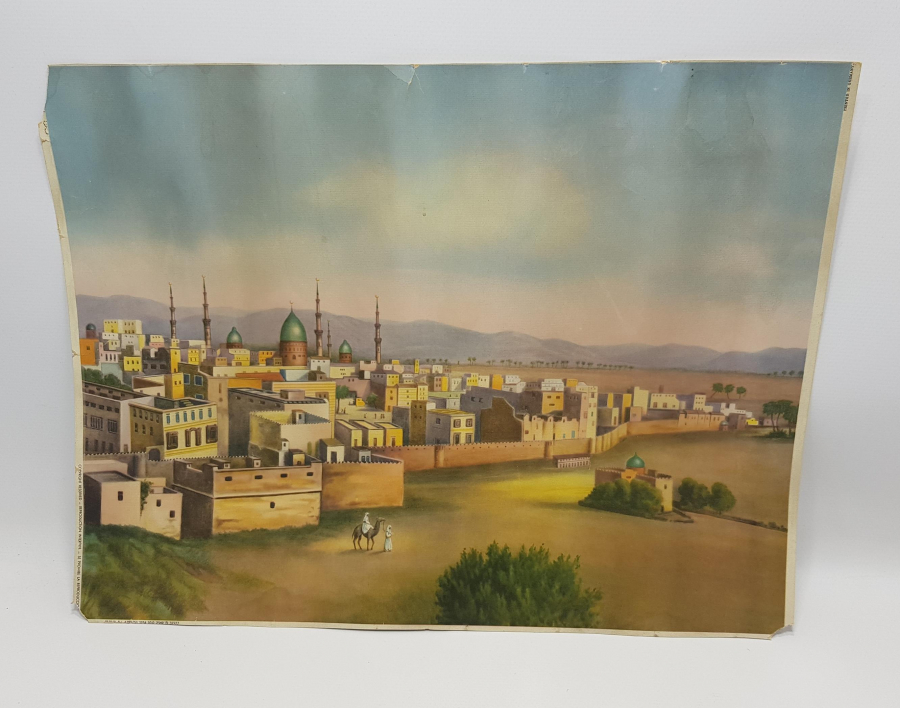 İSLAMİ KUTSAL YERLER TEMALI 5 ADET TABLO 