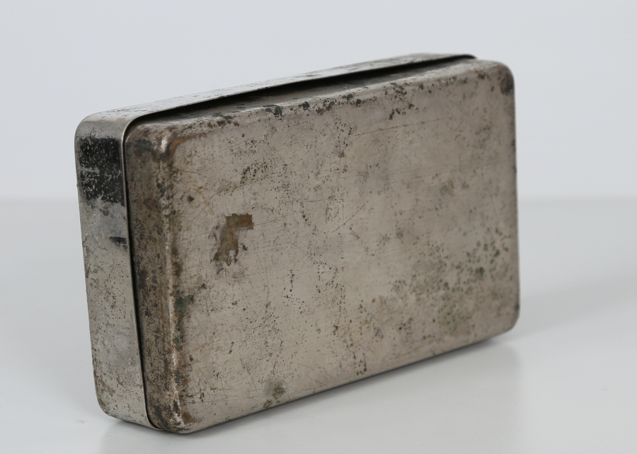 OSMANLI DÖNEMİ ÇOK NADİR ÜZERİ OSMANLICA YAZILI AMELİYAT MALZEMESİ KUTUSU