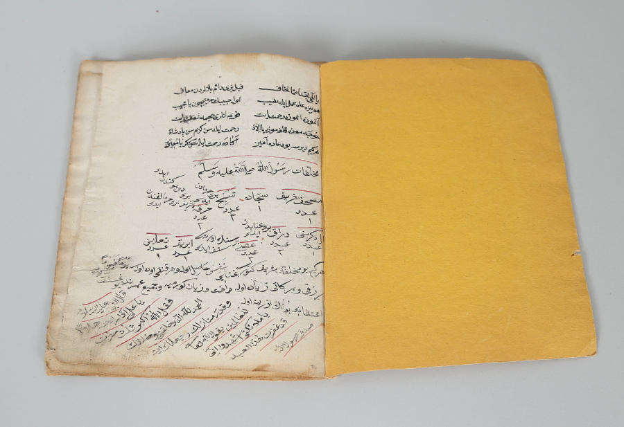 OSMANLI DÖNEMİ EL YAZMA DUA KİTABI