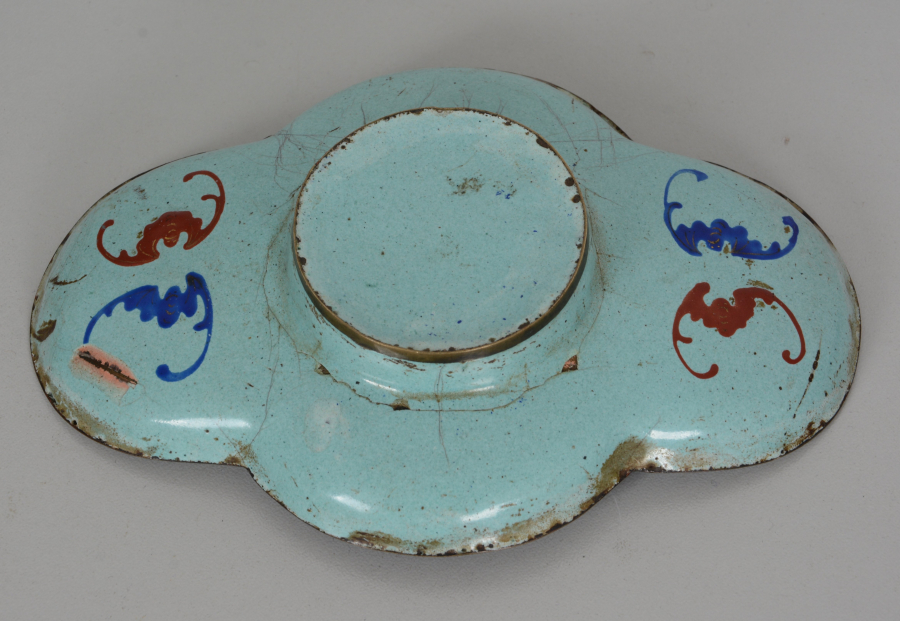 OSMANLI DÖNEMİ RUM İŞİ MİNELİ KASE