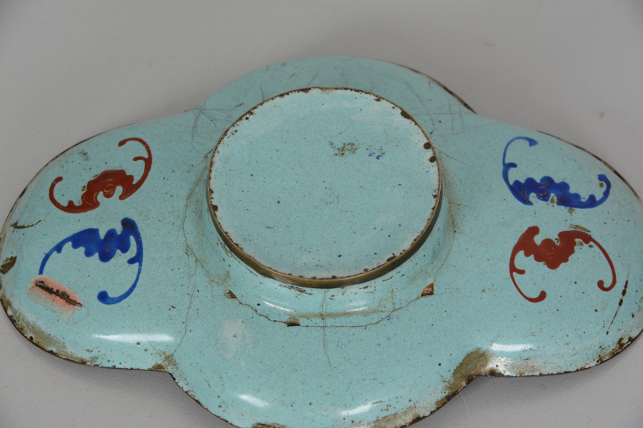 OSMANLI DÖNEMİ RUM İŞİ MİNELİ KASE