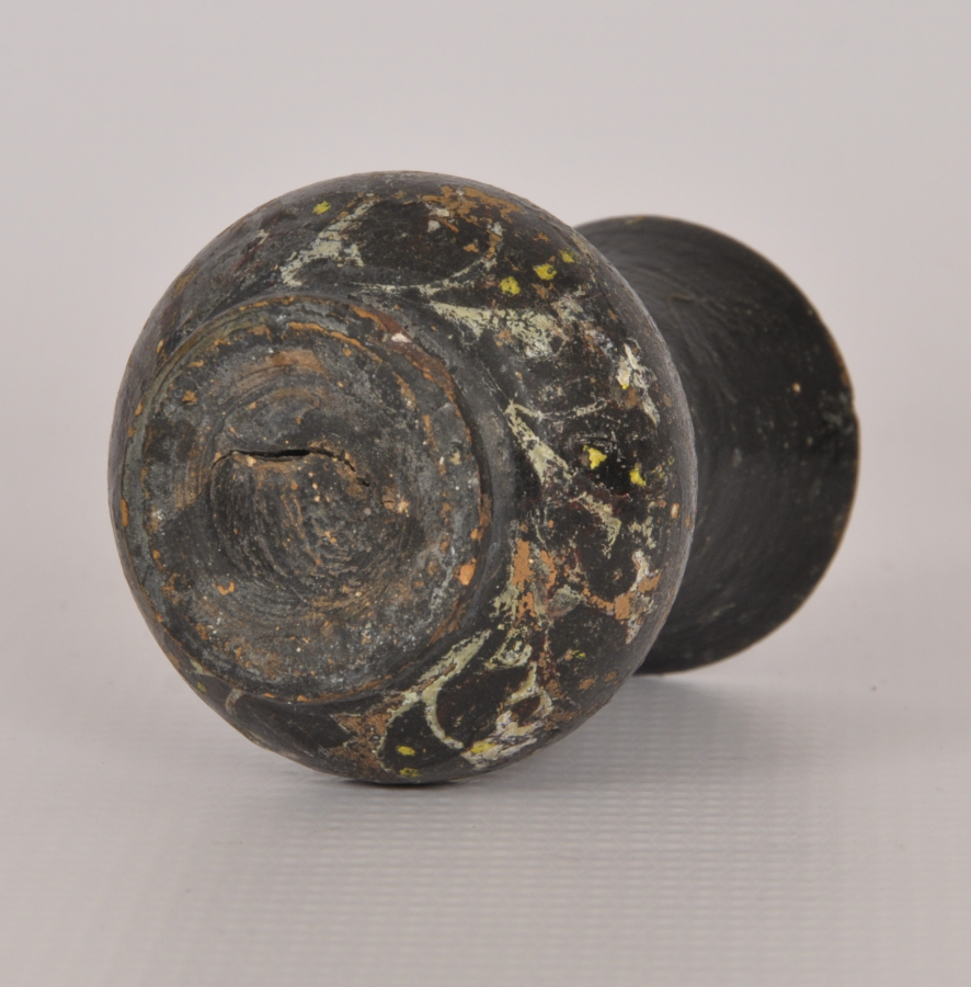 OSMANLI DÖNEMİ ÜZERİ KÖK BOYALI ÇANAKKALE VAZO