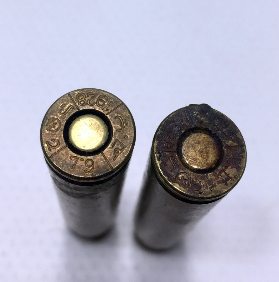 1928 TARİHLİ OSMANLICA VE LATİNCE YAZILI MAVZER MERMİSİ KOVANI