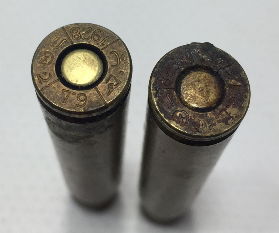 1928 TARİHLİ OSMANLICA VE LATİNCE YAZILI MAVZER MERMİSİ KOVANI