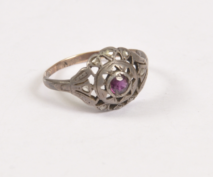 ANTİKA ELMAS YÜZÜK