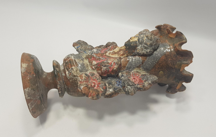 BÜYÜK İSKENDER TEMALI ÇANAKKALE VAZO 