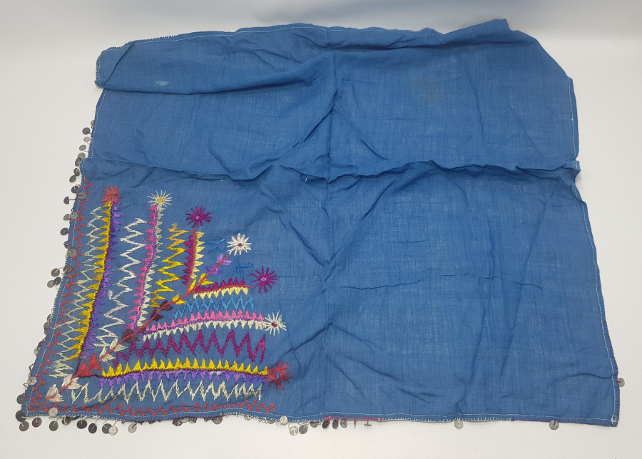 OSMANLI DÖNEMİ İŞLEMELİ BAŞ ÖRTÜSÜ