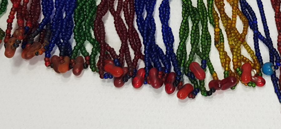 OSMANLI DÖNEMİ OPAL BONCUKLU GELİN DÖŞLÜĞÜ