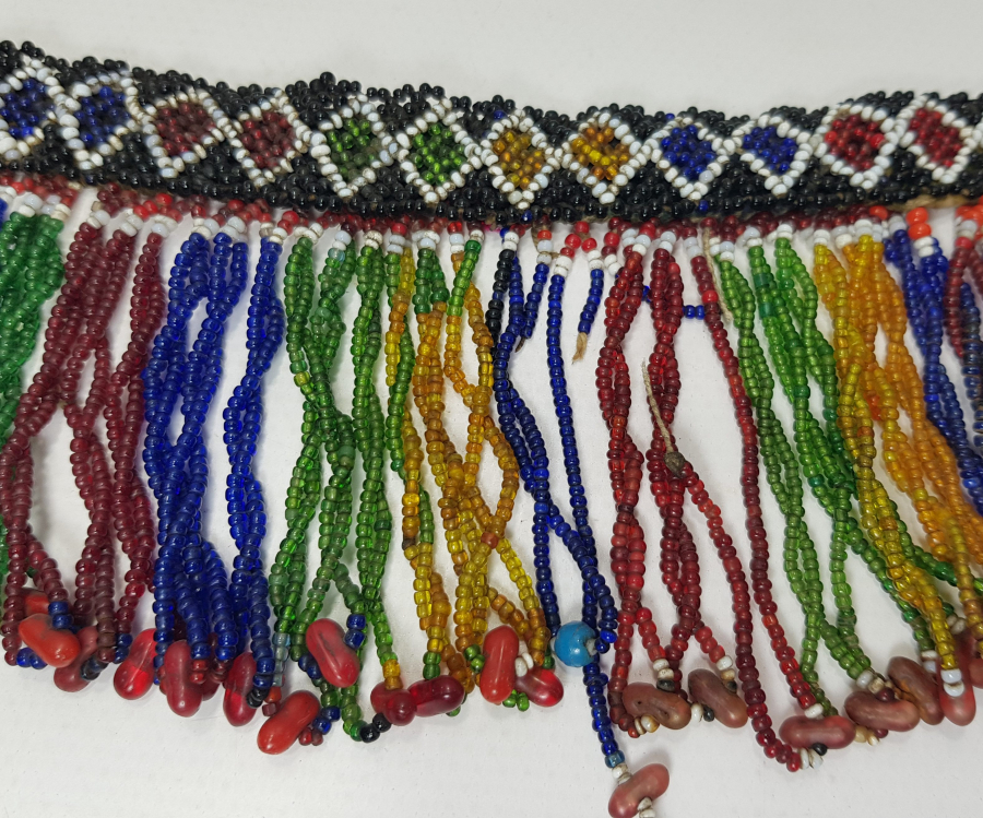 OSMANLI DÖNEMİ OPAL BONCUKLU GELİN DÖŞLÜĞÜ