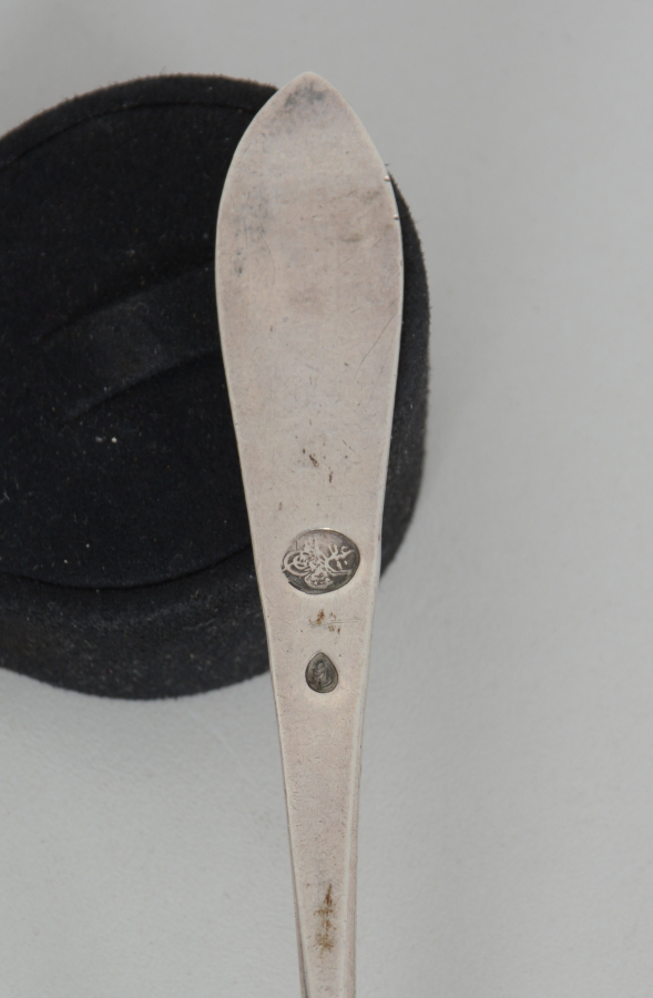 OSMANLI DÖNEMİ TUĞRALI GÜMÜŞ TATLI KAŞIĞI