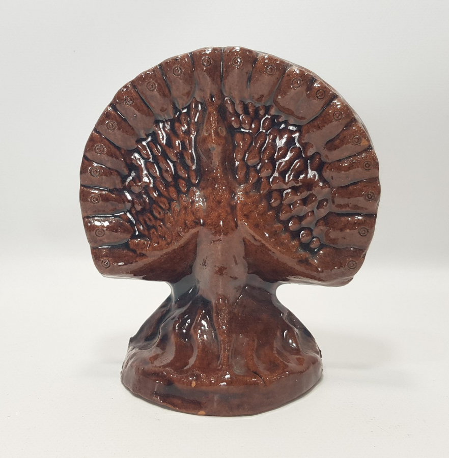 TAVUSKUŞU FORMLU KÜTAHYA SERAMİK SİGARALIK 