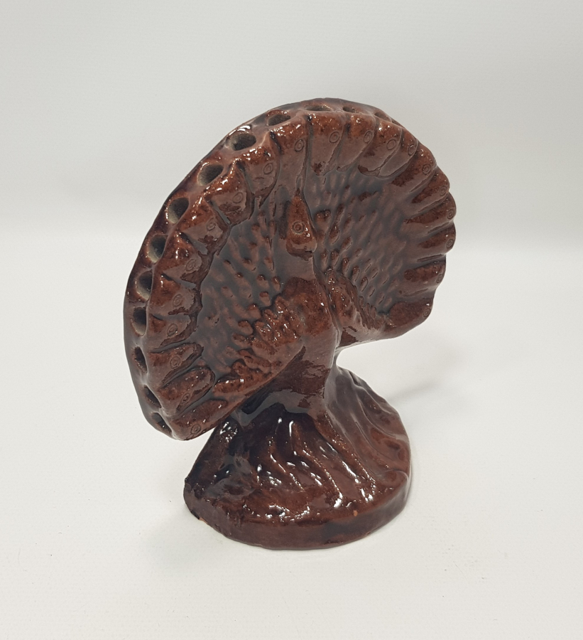 TAVUSKUŞU FORMLU KÜTAHYA SERAMİK SİGARALIK 