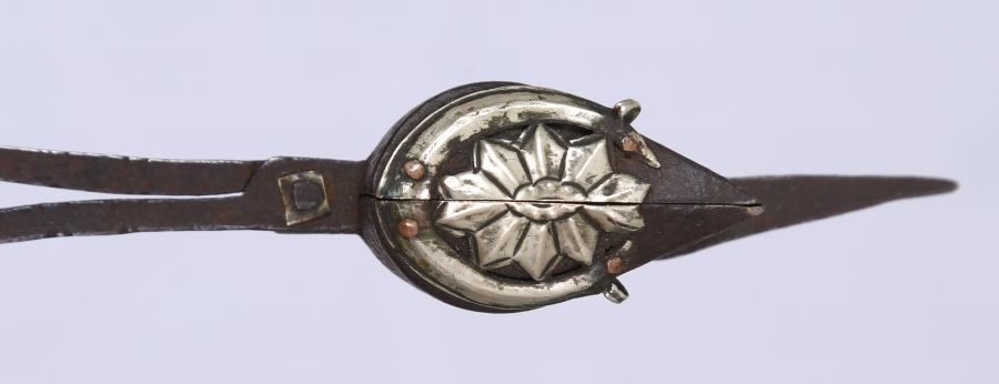 OSMANLI DÖNEMİ AY YILDIZLI MUM MAKASI 